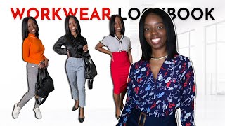 WHAT TO WEAR TO THE OFFICE  Stylish Workwear Lookbook [upl. by Irabaj]