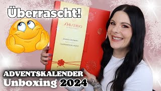 Überrascht 😮 Shiseido Adventskalender 2024 Inhalt [upl. by Admana]