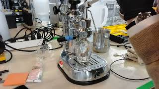 La Pavoni Professional  Test Video [upl. by Jeffery]