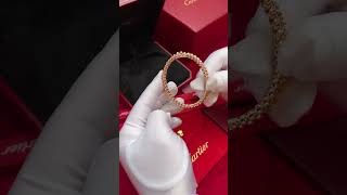 Unboxing Video P 23  Clash de Cartier Bracelet Rose Gold Medium model [upl. by Ecnerolf734]