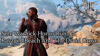 Solo Warlock Ravaged Beach And Druid Grove [upl. by Norek284]