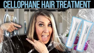 CELLOPHANE SHINY HAIR GLOSSING TREATMENT  BRING DULL HAIR BACK TO LIFE [upl. by Nealah]