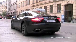 Maserati GranTurismo S startup rev amp accelerate [upl. by Nodnyl]