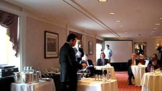 Best Sommelier in America Competition 2009 Blind Tasting [upl. by Obmar]