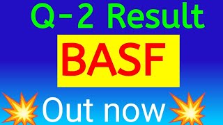 BASF share Q2 Result today BASF share Q2 Result 2025 [upl. by Arman796]