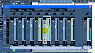 Cubase 5  How to Mixing And Effects [upl. by Ailicec670]