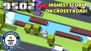 Highest Score on Crossy Road  Guinness World Records [upl. by Ma]