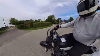 Ducati Scrambler ride with pure engine sound [upl. by Anwahsit]