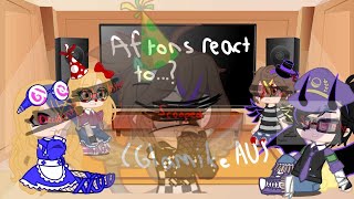 Aftons react to quotFather Its me Michaelquot Animatic  FNAF  MY AU  TRENG OLD AND CRUNGE AF [upl. by Armstrong]