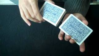 How to Shuffle Cards The Hindu Shuffle [upl. by Joon]