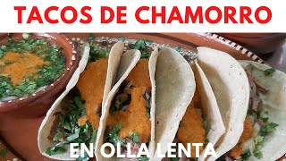 Tacos de Chamorro de res en olla lenta  RecetasdeLuzMa [upl. by Ireland761]