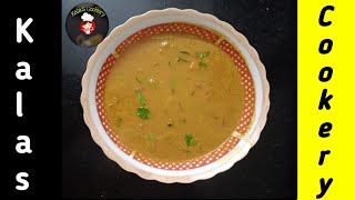 Roadside Vegetable Salna recipe in Tamil  ரோட்டுகடை சால்னா  Kalas Cookery [upl. by Barden80]