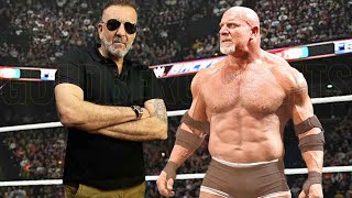 Goldberg vs Sanjay Dutt Match [upl. by Merv]