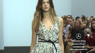 SCHUMACHER  MERCEDESBENZ FASHION WEEK BERLIN SS15 [upl. by Rector]