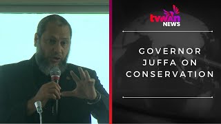 Governor Juffa on Conservation [upl. by Ravilob9]