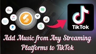 How to Add Any Music to TikTok Add Songs from Any Streaming Platfrom in One Click [upl. by Ahsilif159]