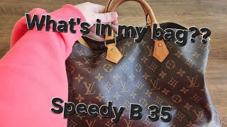 Whats in my bag  Speedy B 35 [upl. by Spracklen]