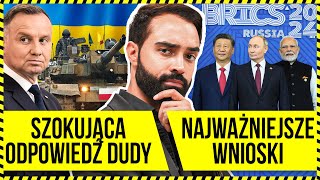 UKRAINA CHCE NASZYCH NOWYCH CZOŁGÓW SZCZYT BRICS  SUKCES CZY PORAŻKA PUTINA [upl. by Obidiah62]