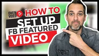 Facebook Video Tips  How to Add Featured Video amp Playlists [upl. by Thynne642]