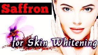 How to Use Saffron for Skin Whitening [upl. by Tristram]