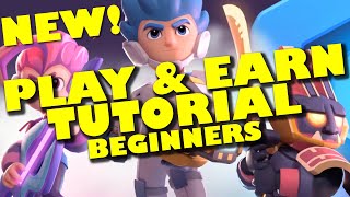 THETAN ARENA  NEW PLAY TO EARN GAME HOW TO GET STARTED BEGINNERS TUTORIAL [upl. by Gine]