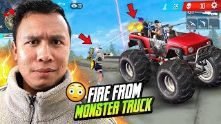 Auto Headshot From Monster Truck in Free Fire 😱 Tonde Gamer [upl. by Kcired735]