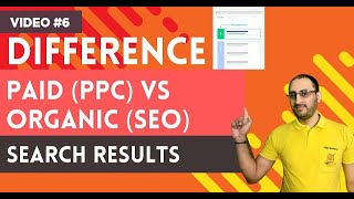 SEO vs PPC  Difference bw Organic vs Paid Search  Explained in Hindi  Video 6 [upl. by Lednyk]