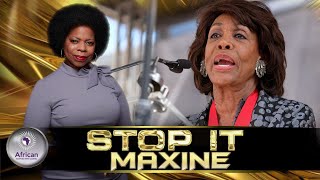 Maxine Waters Refuses To Acknowledge That DNC Failed Supporters By Offering Foolishness To Vote For [upl. by Eillil]