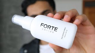 Forte Series Hair Thickening Spray Honest Review [upl. by Mateusz]