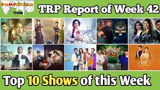 FMN TRP Report of Week 42  Top 10 Popular Shows of this Week [upl. by Lemhaj]