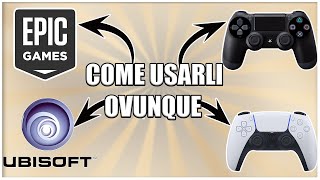 ECCO COME USARE IL CONTROLLER PS4PS5 SU QUALSIASI GIOCO DA PC  TUTORIAL ITA [upl. by Nna170]