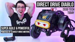 Versatile amp Fast SelfBalancing Companion Robot  Direct Drive Diablo Robot Review amp Test [upl. by Tnattirb]