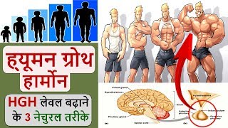 Human Growth Hormone बढ़ाने के 3 तरीके  Boost HGH Levels Naturally in Hindi  HEALTH JAGRAN [upl. by Honeywell740]