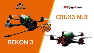 The FPV Nano Long Range Fight  HGLRC Rekon 3 vs Happymodel Crux 3 NLR [upl. by Edyaj]