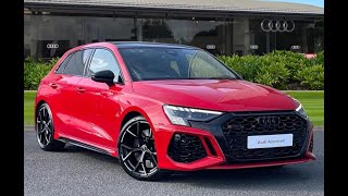 Approved Used RS3 Sportback Vorsprung  Carlisle Audi [upl. by Normandy]