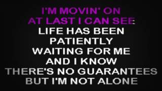 SC1012 04 Rascal Flatts Im Movin On karaoke [upl. by Lloyd]