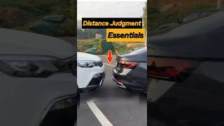 Practical Guide to Assessing Distance While Driving cardrivingtips automobile shorts [upl. by Scrivings]