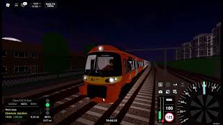 SCR V201 Airlink Class 332 4 Cars Stepford Central  Terminal 2 [upl. by Mimi264]