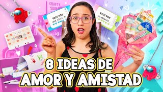 8 REGALOS FÁCILES PARA SAN VALENTÍN 💖 Ideas Originales para 14 de Febrero 💕 Craftingeek [upl. by Alyakcm]