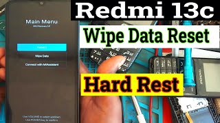 Hard Reset Redmi 13c ✔ Unlock Pattern Pin Password 🚐 Redmi Miui 14 🚀Factory Reset 2024 [upl. by Eiddam]