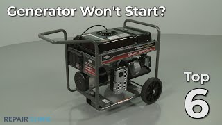 Top Reasons Generator Wont Start — Generator Troubleshooting [upl. by Myles]