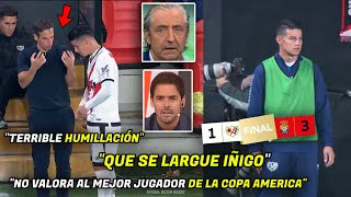 🚨ASÍ REACCIÓNA PRENSA MUNDIAL a la HUMILLACIÓN de IÑIGO a JAMES RODRIGUEZ quotPOLEMICO GESTOquot [upl. by Chamberlain828]