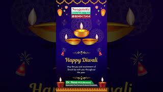 Neogenetic Homeopathy wishes you a Happy Diwali [upl. by Moss872]