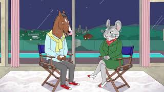 BoJack Horseman BoJacks 1st Solo Interview with Biscuits Braxby [upl. by Frank]