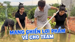 Hoảng hồn khi bà Ngoại U80 đòi khởi nghiệp 4D Càn quyét hết khu vườn đem chiến lợi phẩm về cho Team [upl. by Bronwyn]