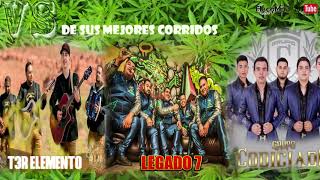 T3R ELEMENTO  LEGADO 7  GRUPO CODICIADO  LOS MEJORES CORIDOS 2017 [upl. by Ordep]