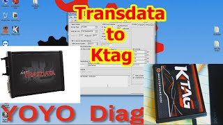 KTAG Clone change to Transdata Dimsport and vice versa Driver Chip Programming [upl. by Seitz]