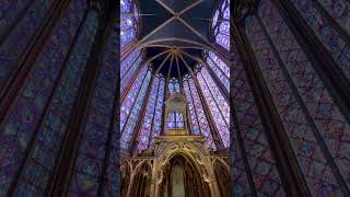 🌈✨ Sainte Chapelle en París 🕍🇫🇷 SainteChapelle París ArteGótico [upl. by Jollenta]