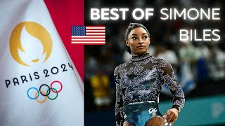 Simone Biles Historic Triple Flip and Team USAs Olympic Highlights  simonebiles olympics2024 [upl. by Willa]