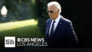 California politicians play major role in Bidens decision to step aside from presidential campaign [upl. by Tad]